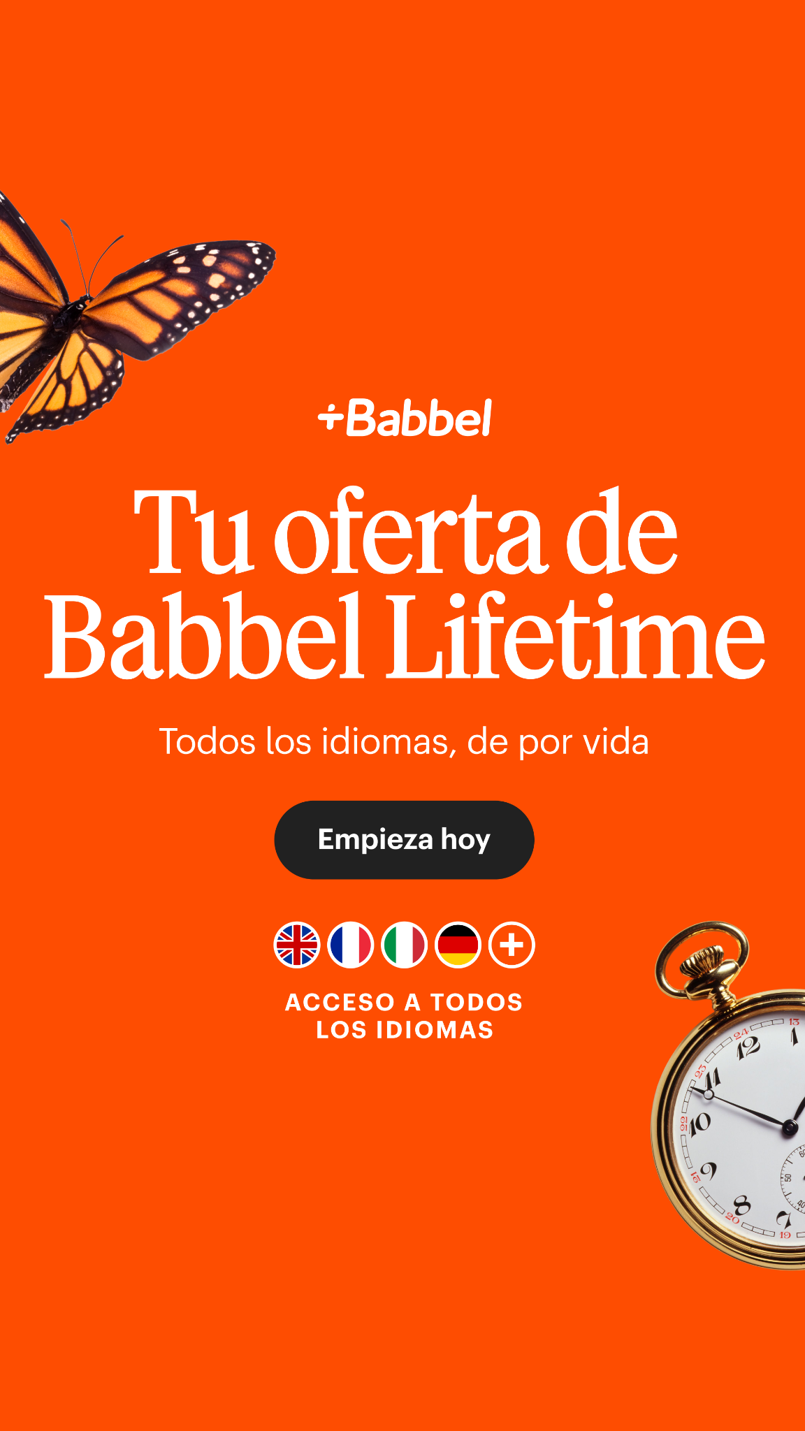 Babbel Facebook ad
