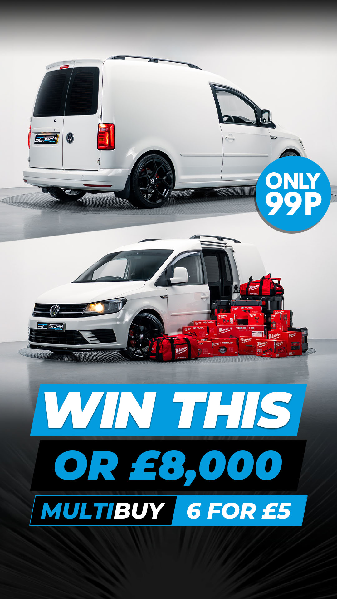 Storm Competitions Facebook ad