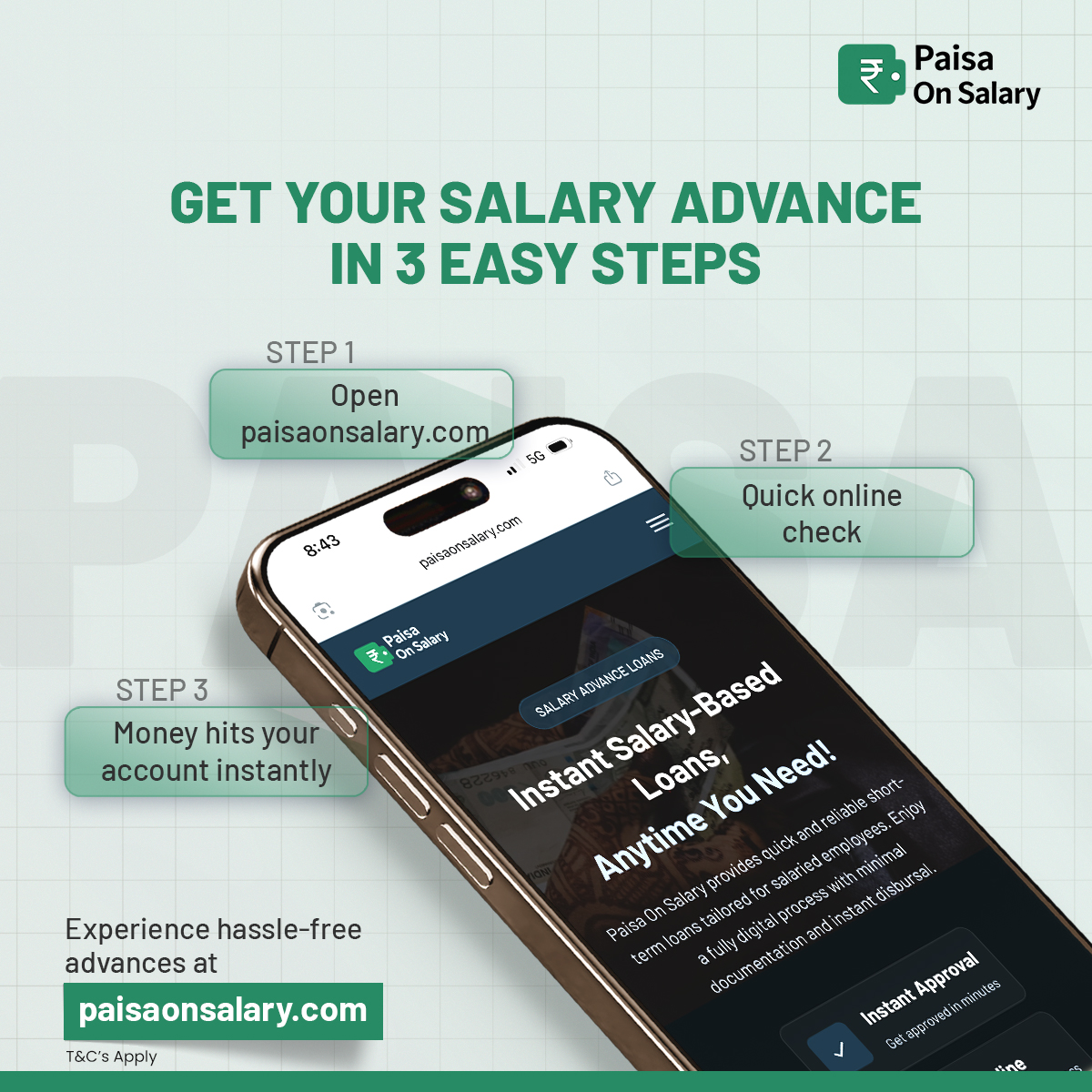 Paisa On Salary Facebook ad