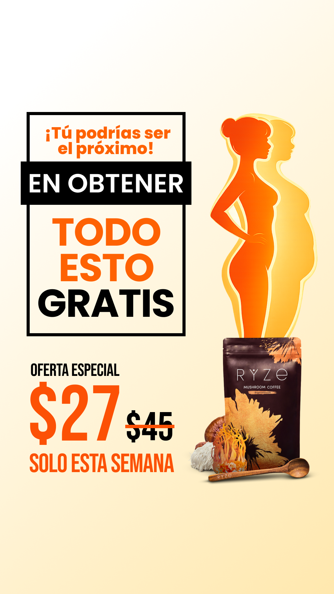 RYZE Superfoods Facebook ad