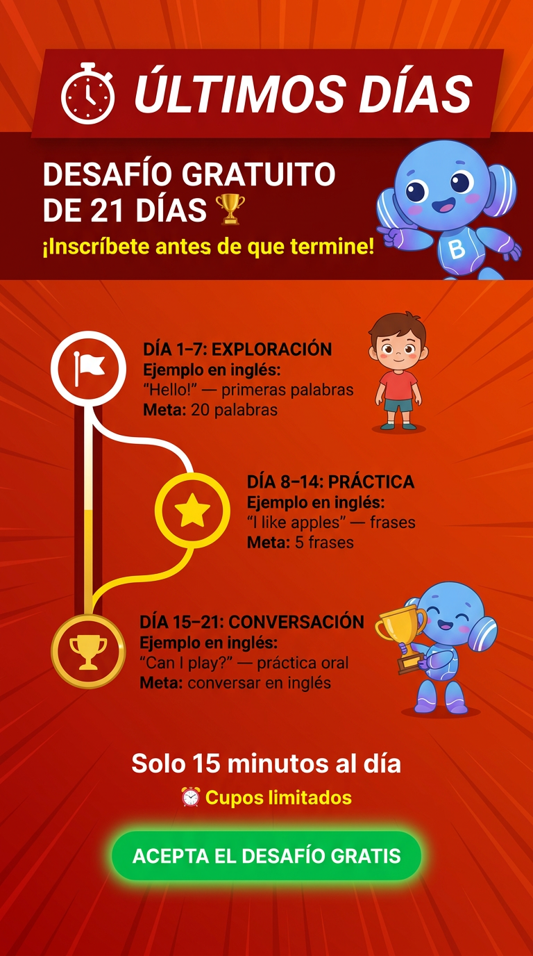 Buddy.ai: Inglés para niños Facebook ad