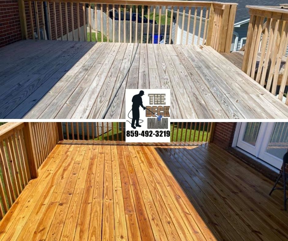 The Deck Man Facebook ad: Free & Fast Estimate