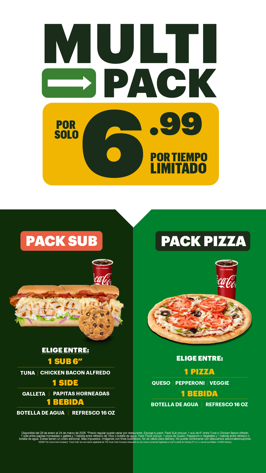 Subway Puerto Rico Facebook ad from Jan 29, 2026