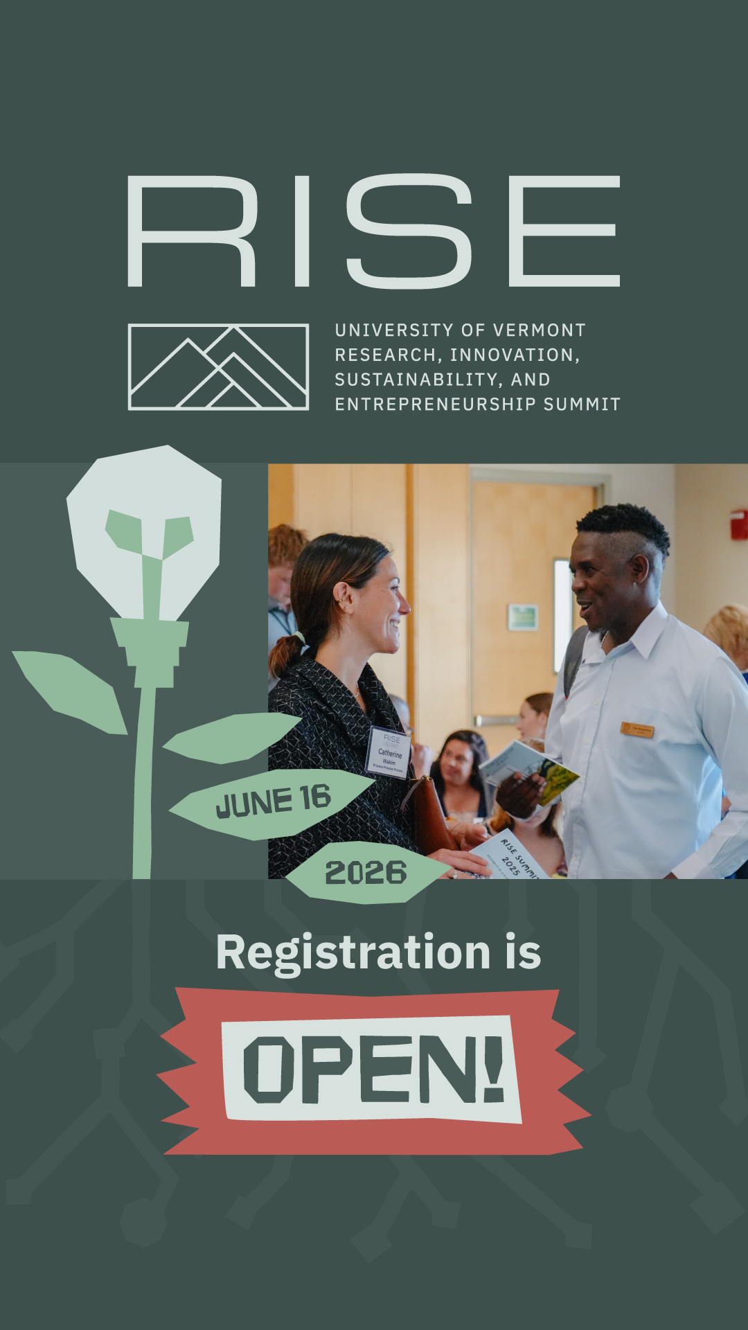 University of Vermont Facebook ad