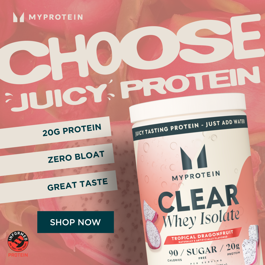Myprotein Facebook ad