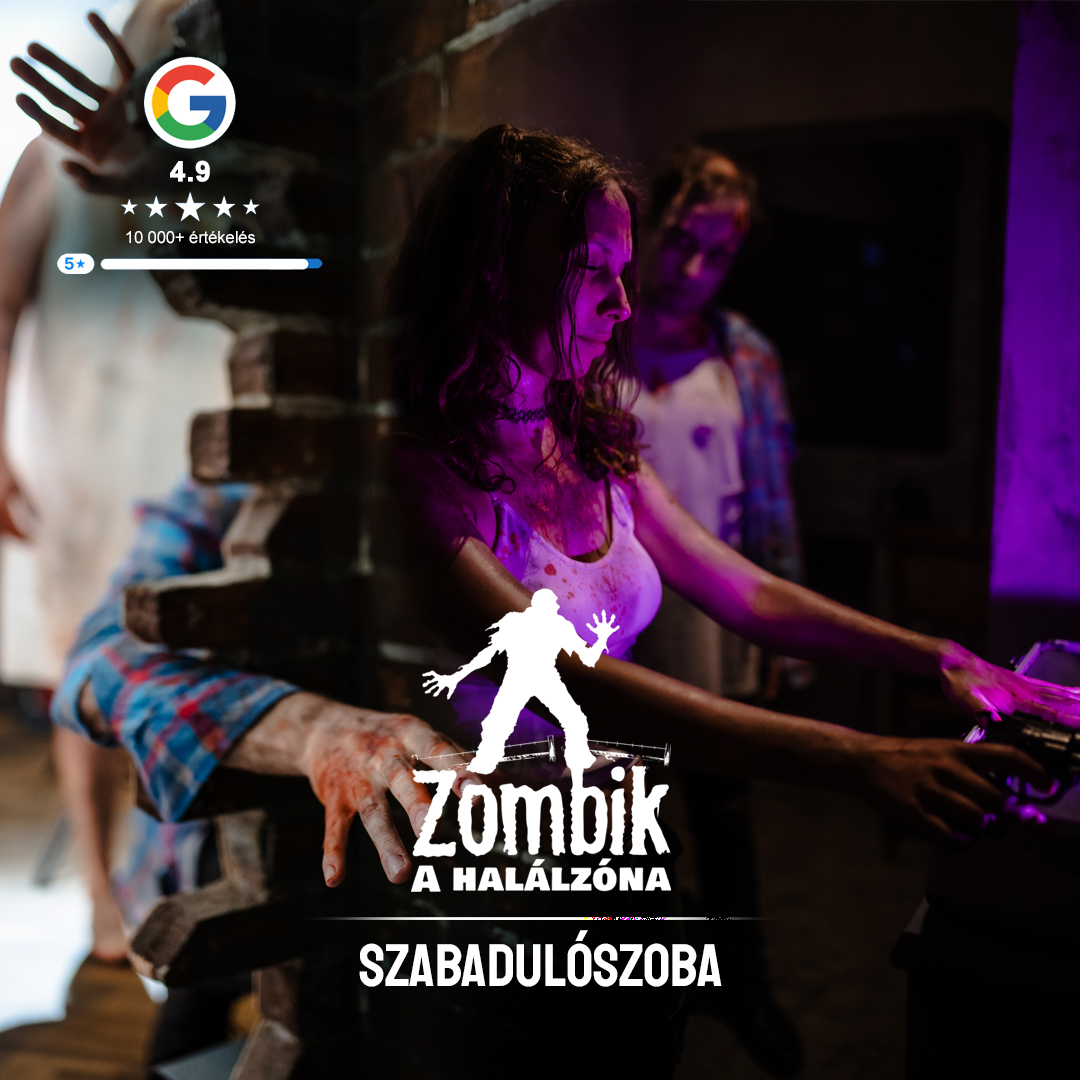 MystIQueRoom Facebook ad: Zombi Szabadulószoba