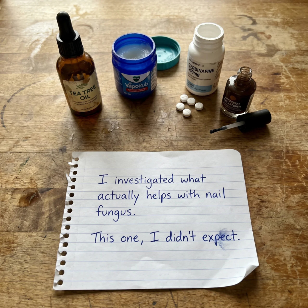 Fungus Health Tips Facebook ad: I investigated every option for nail fungus