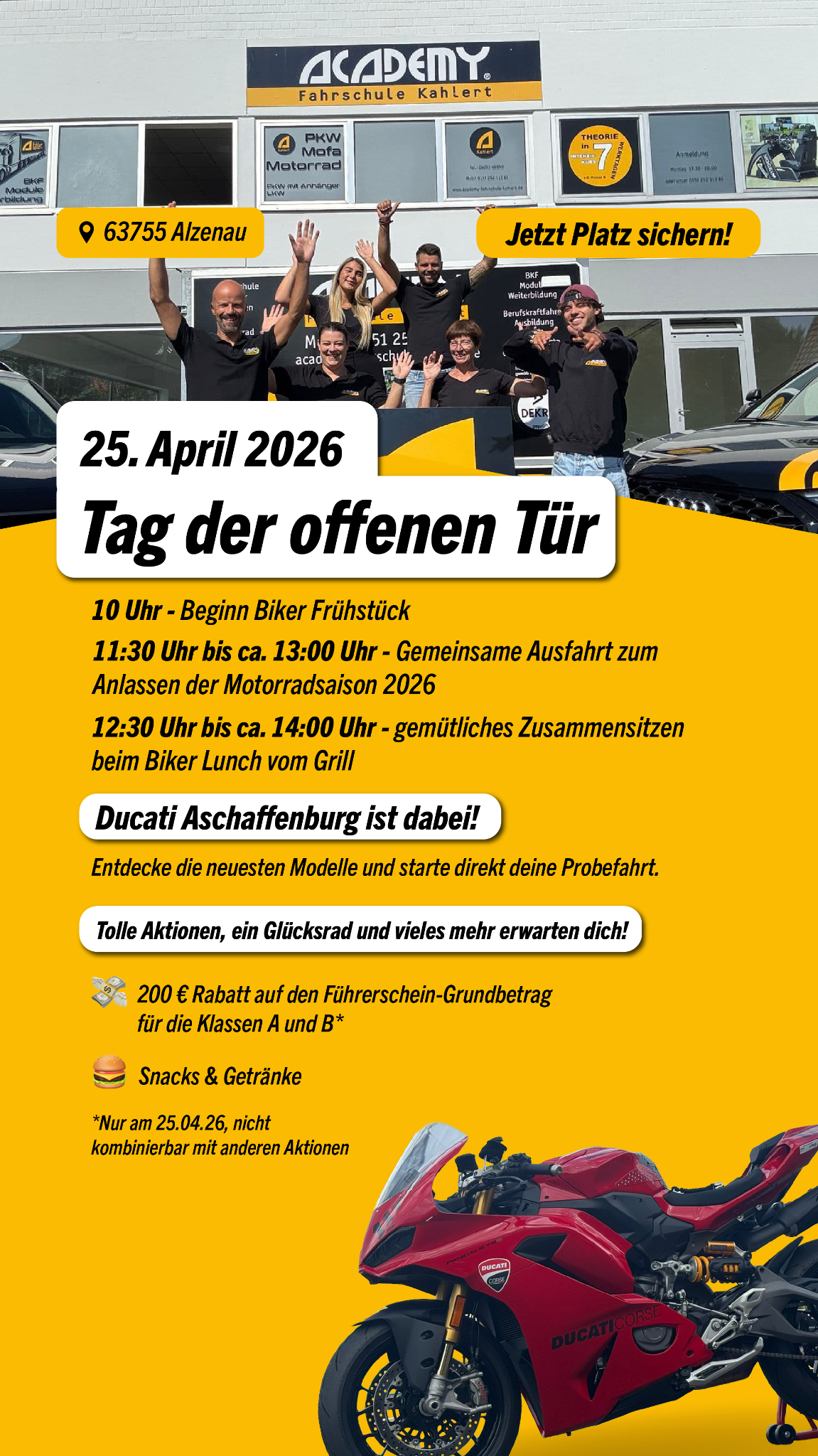 Fahrschule Kahlert Facebook ad
