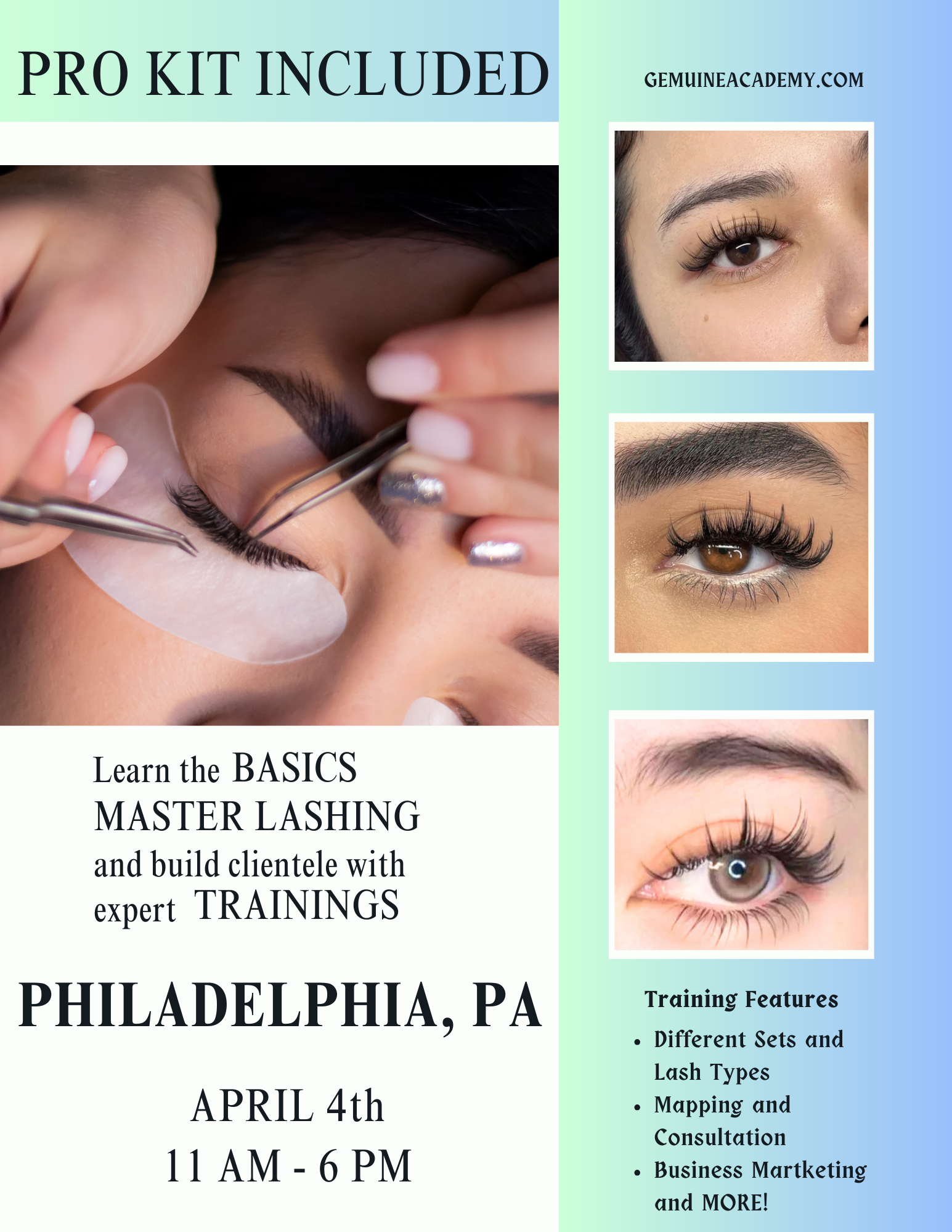 Gemuine Academy Facebook ad