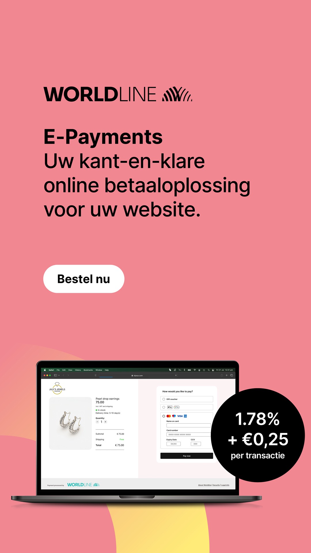 Worldline België Business Facebook ad