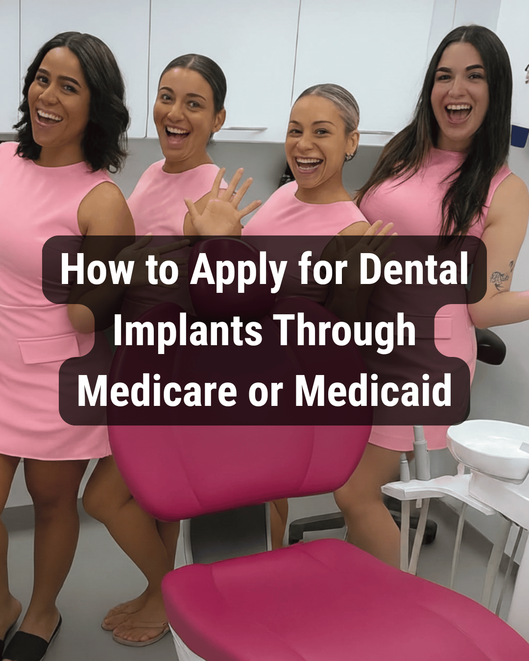 Health & Habits Facebook ad: Medicare & Medicaid Implant Steps