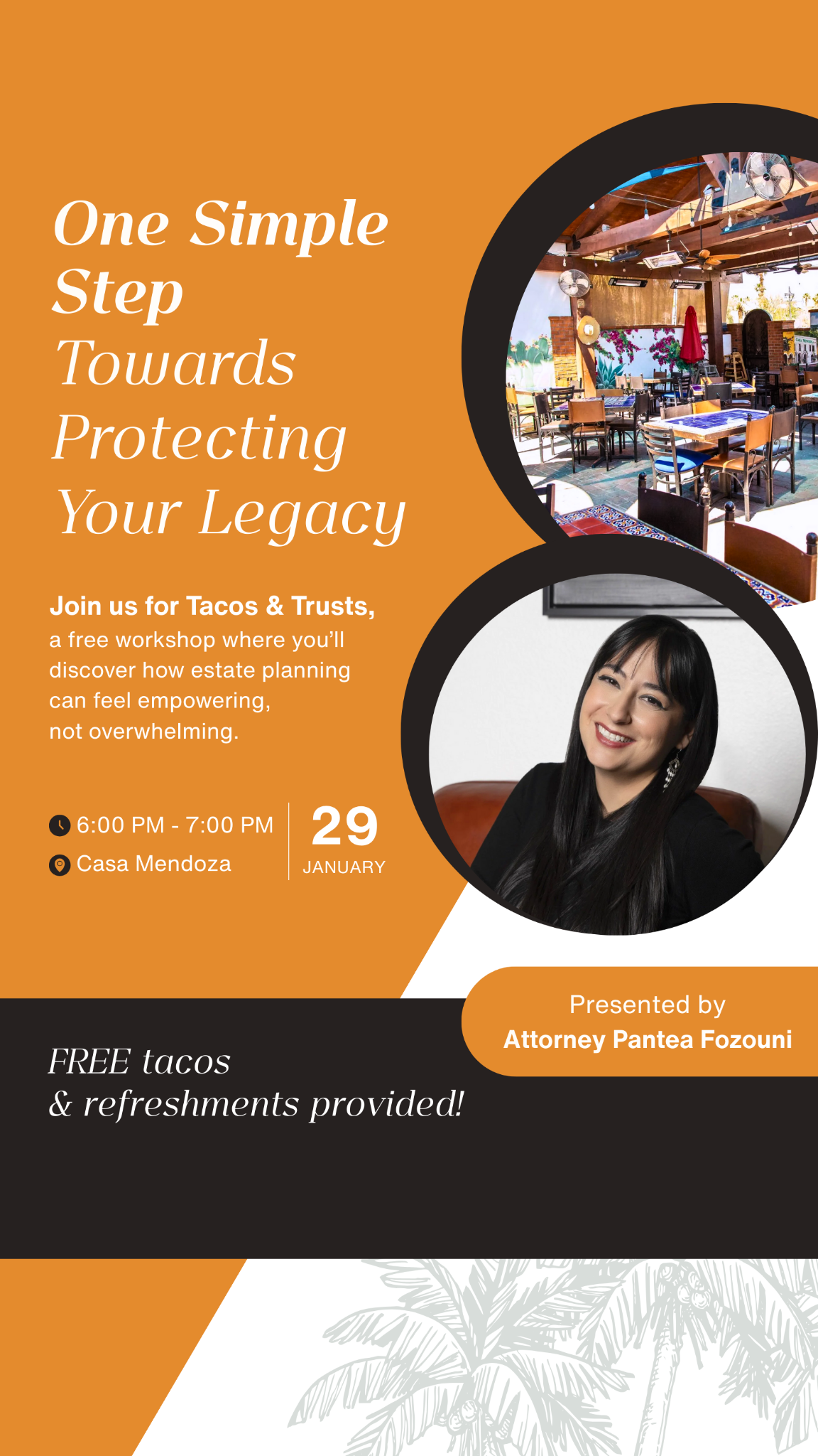 Palm Desert Law Group, APC Facebook ad from Jan 16, 2026