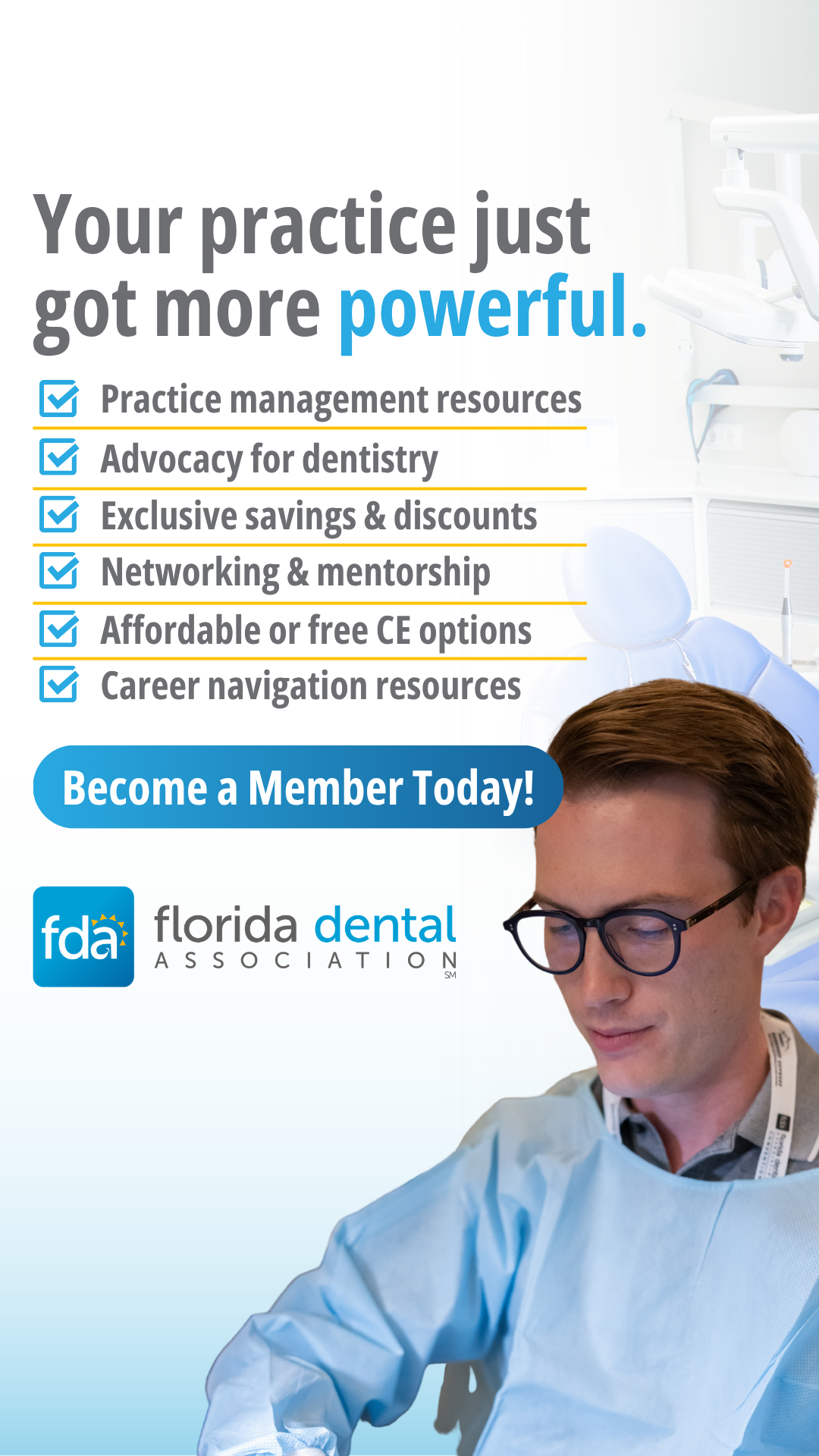 Florida Dental Association Facebook ad from Jun 1, 2026