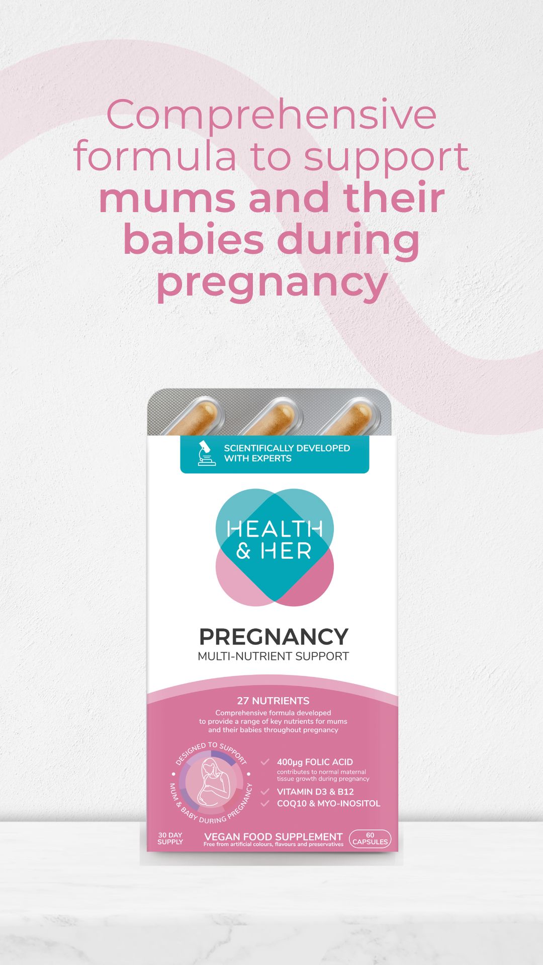 Health & Her Facebook ad