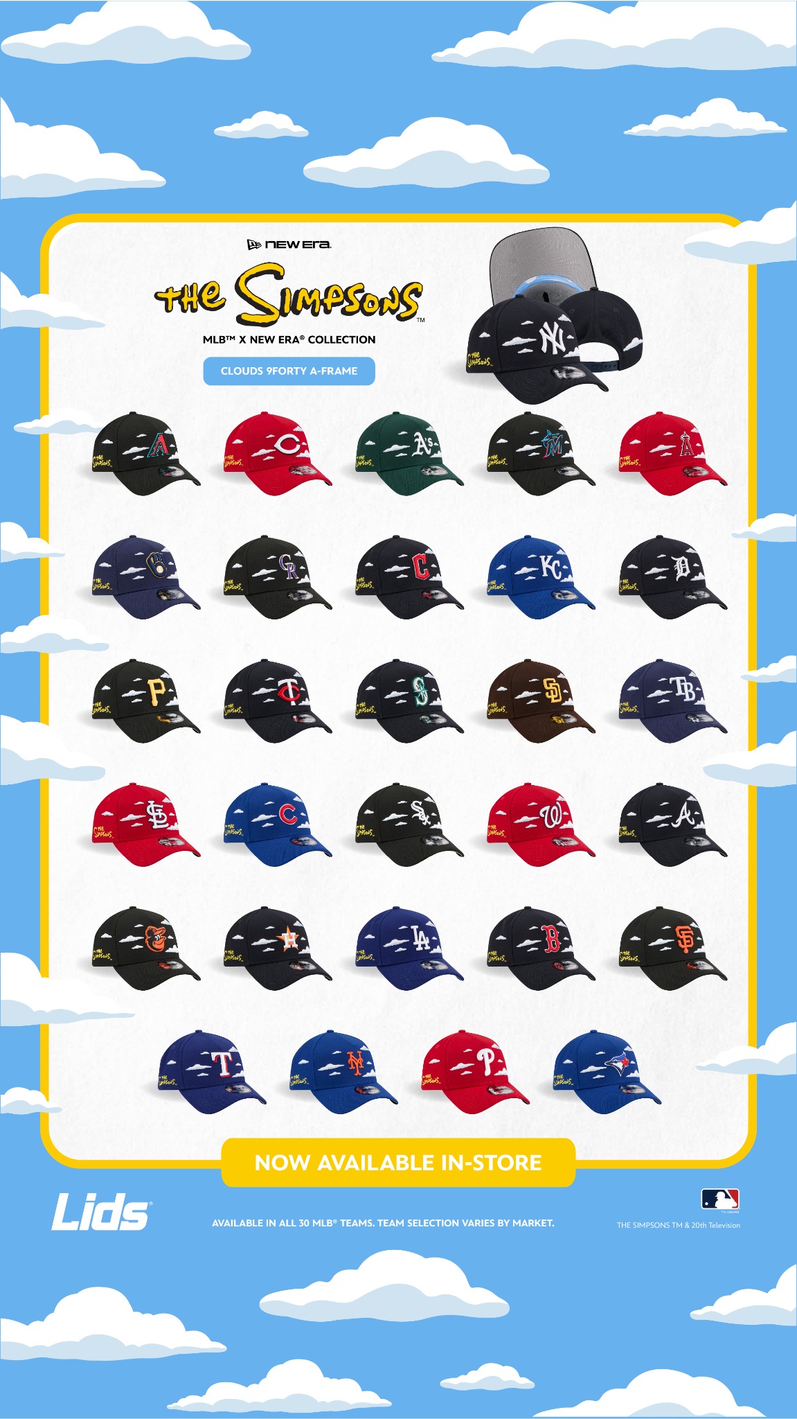 Lids Facebook ad: Spring Colors Now Available