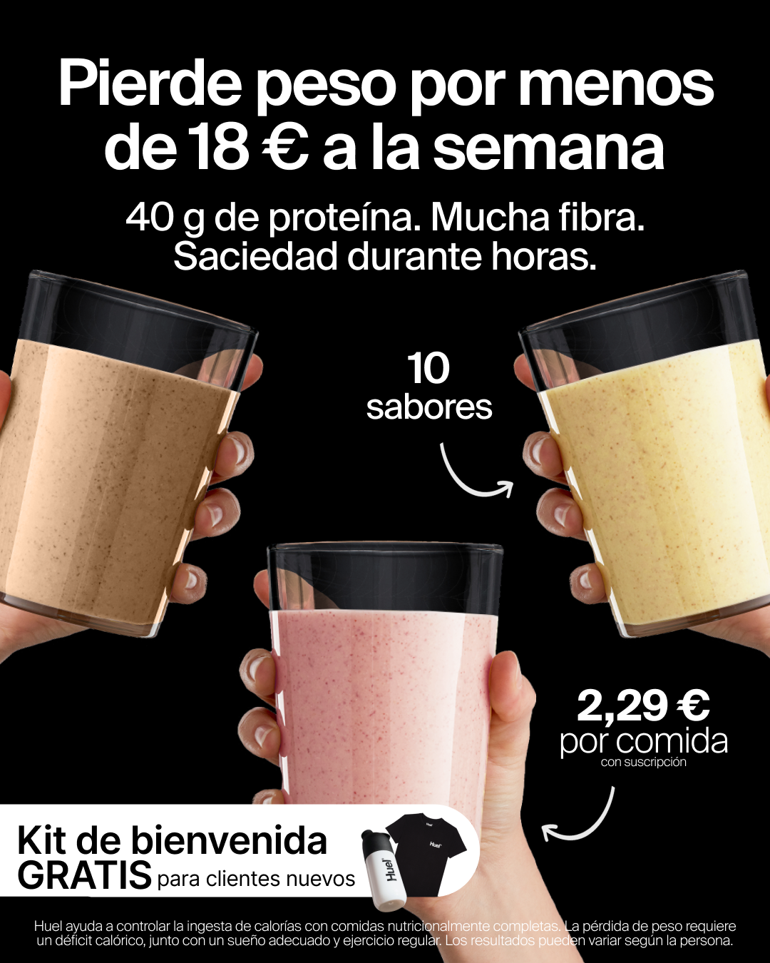 Huel Facebook ad