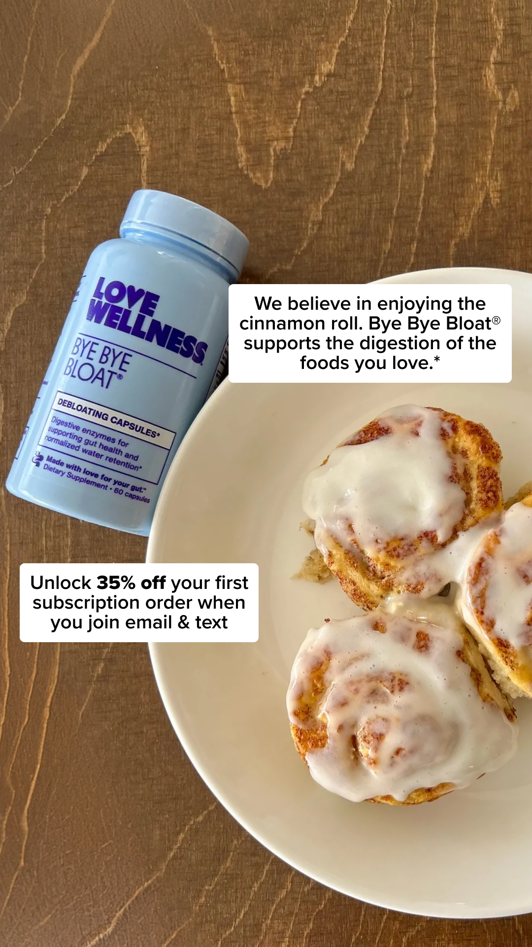 Love Wellness Facebook ad