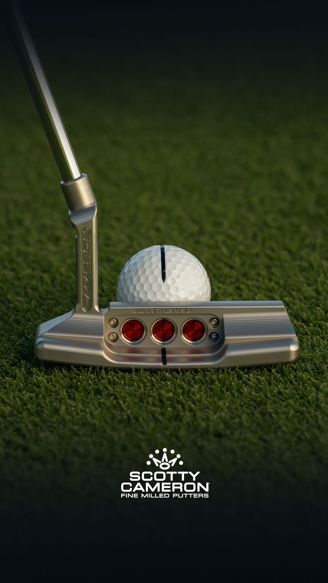 Scotty Cameron Facebook ad: Precision Milled for Performance