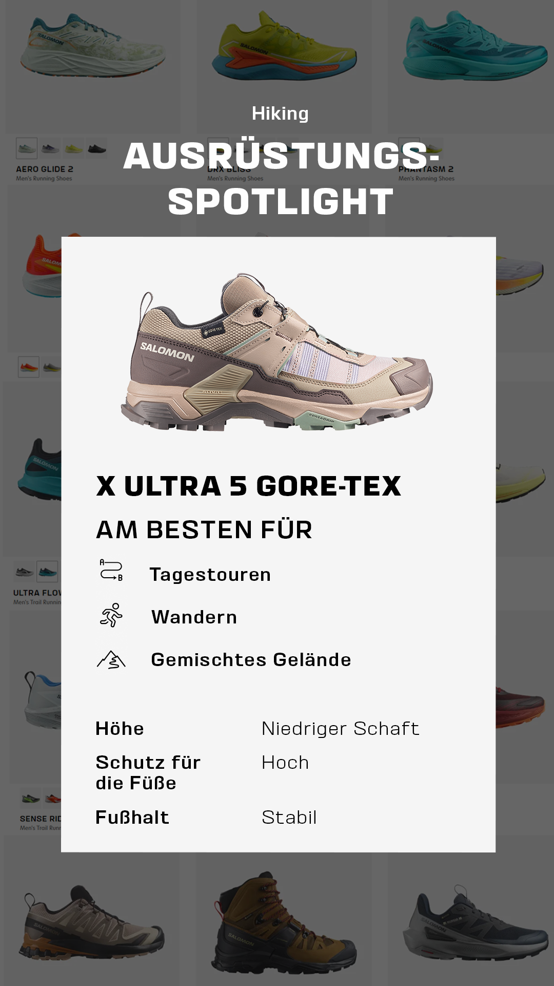 Salomon Facebook ad