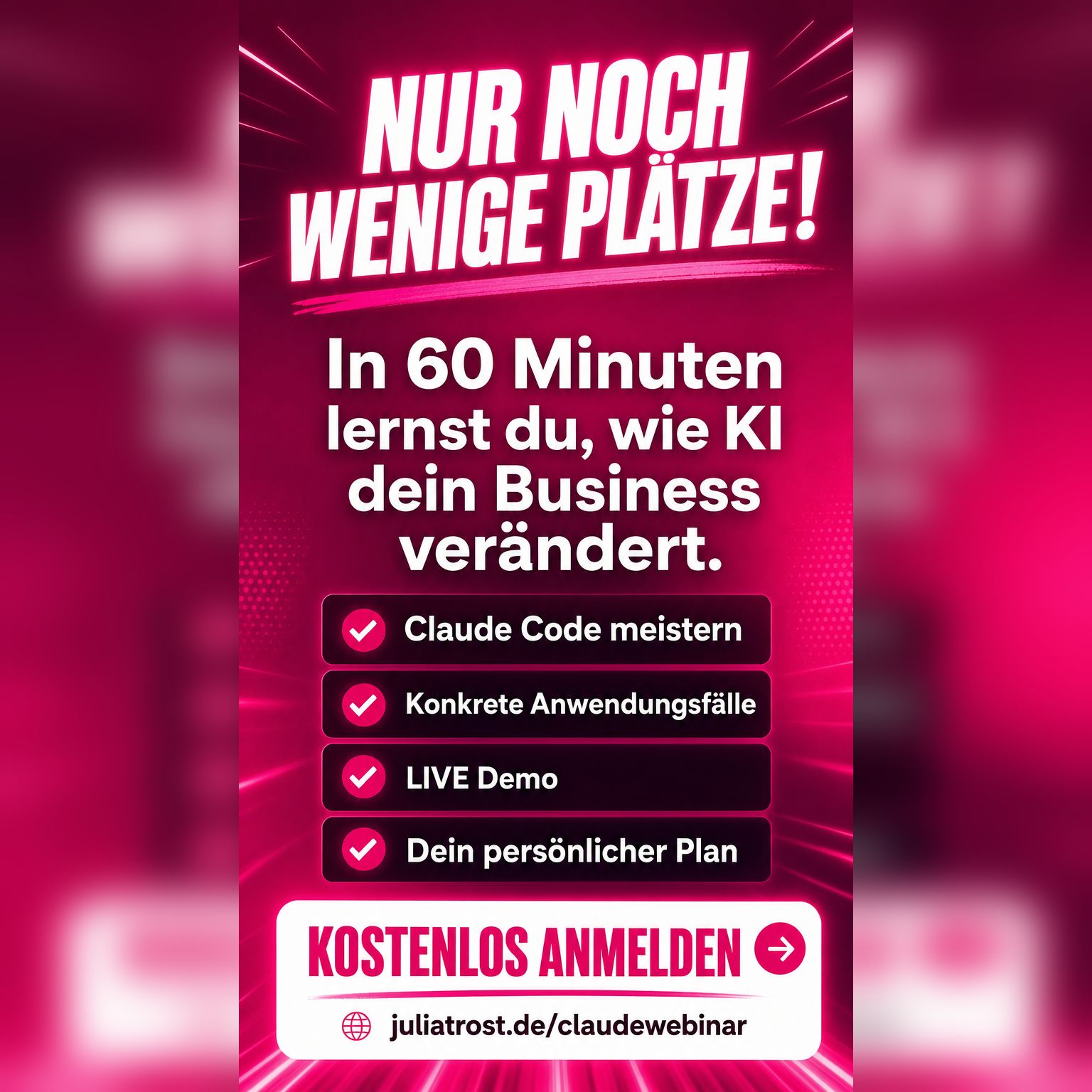 Julia Trost - Online Unternehmensaufbau Facebook ad