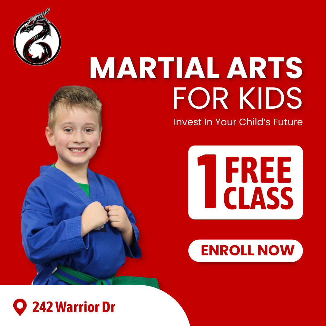 Black Dragon Martial Arts Facebook ad