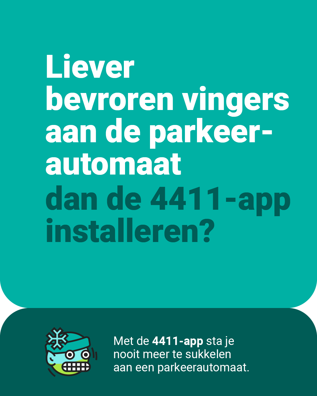 4411 - Parking & mobiliteit Facebook ad: Who needs hands anyway.