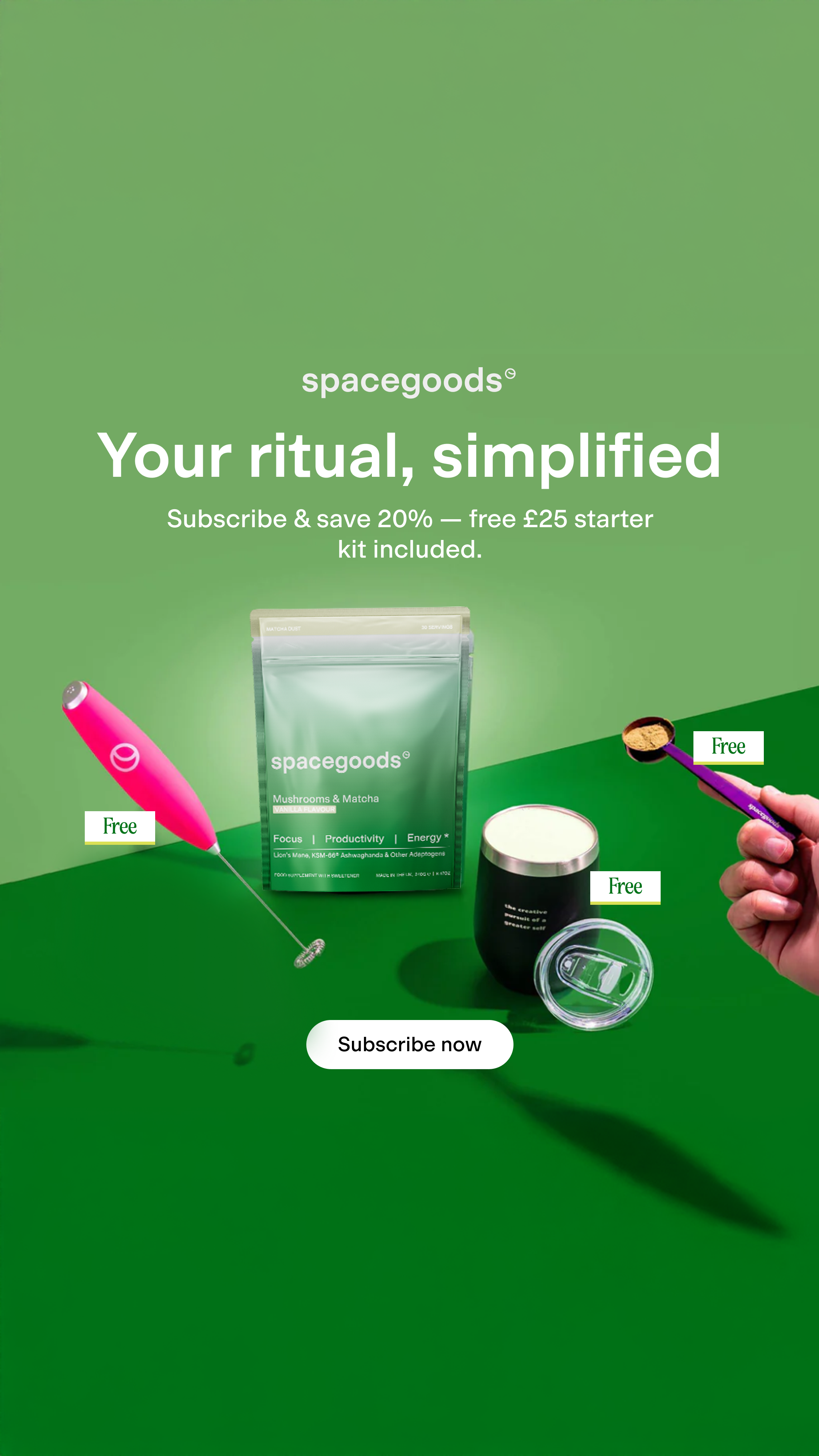 Spacegoods Facebook ad
