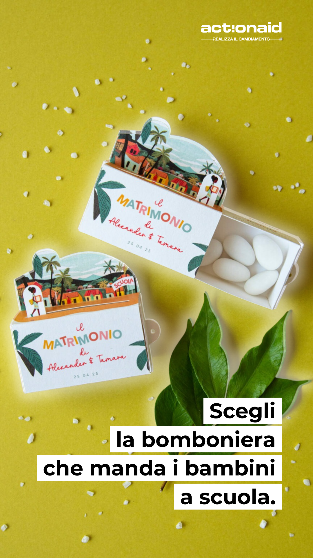 ActionAid Italia Facebook ad: Bomboniere Solidali ActionAid