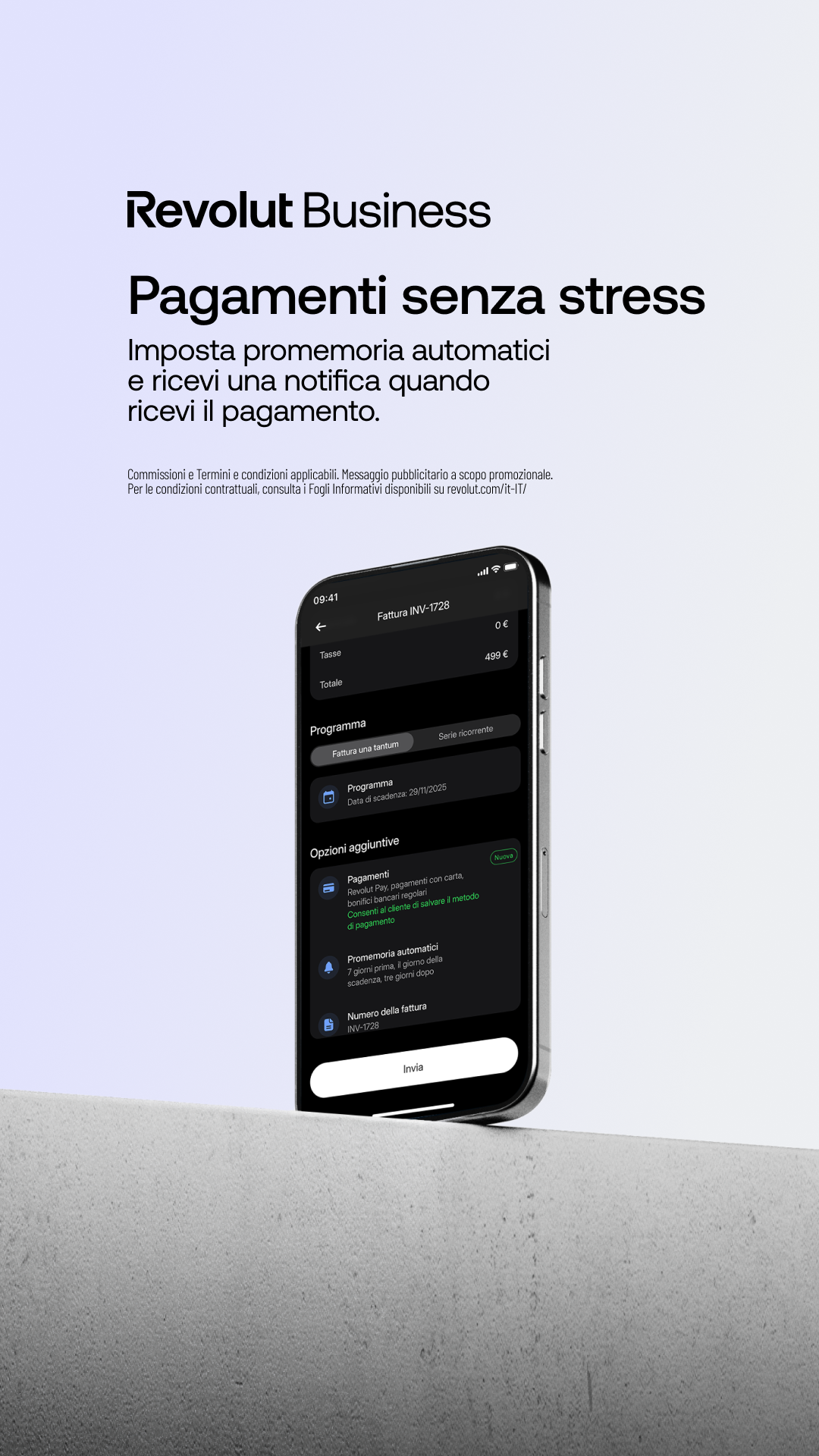 Revolut Business Facebook ad