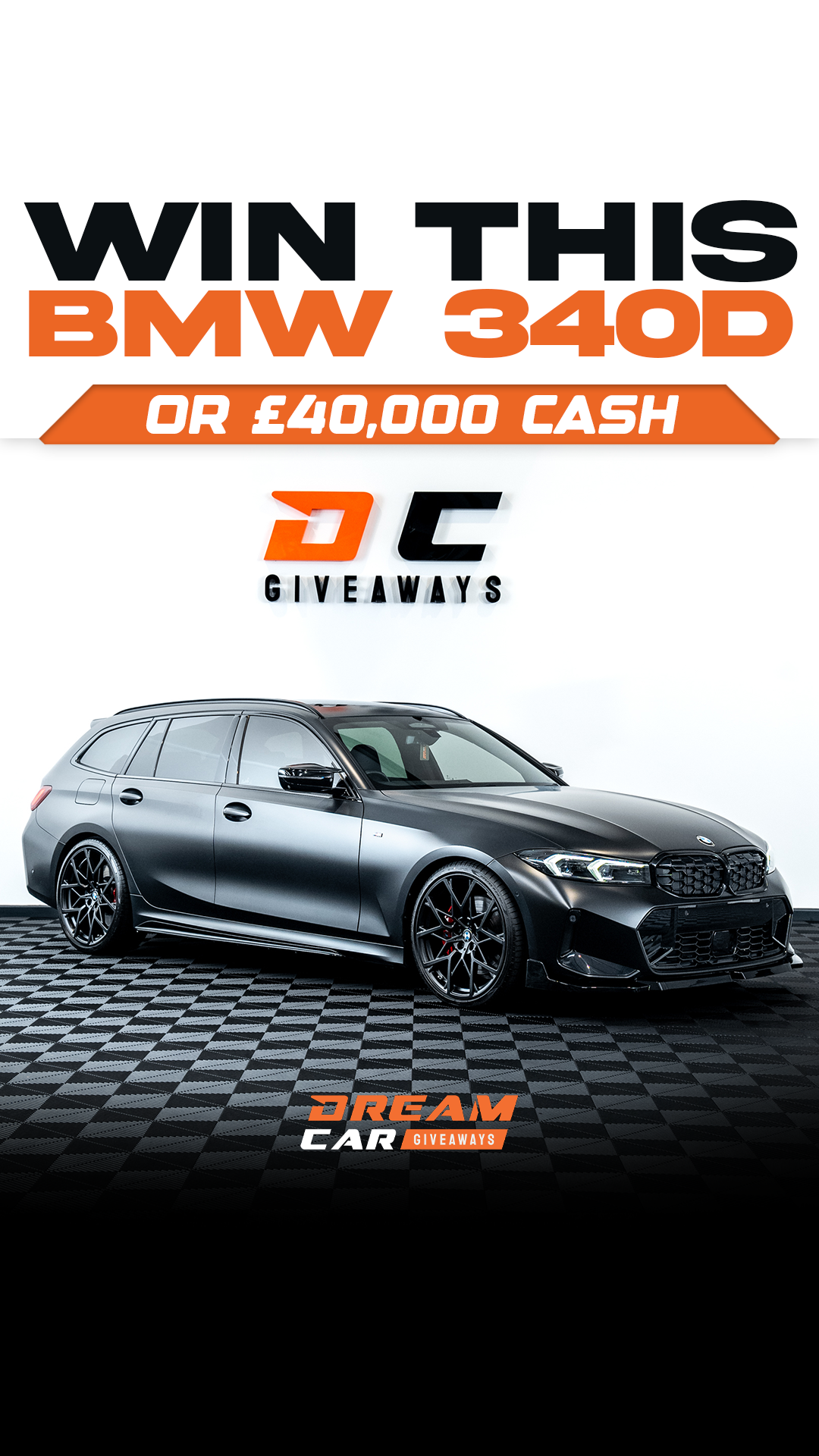 Dream Car Giveaways Facebook ad