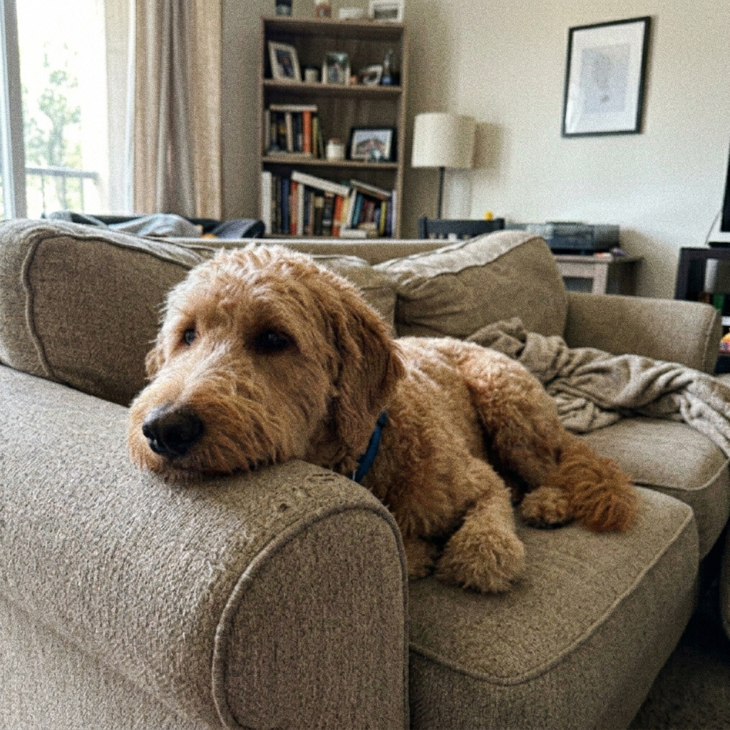 Nancy Nichols Facebook ad: I Watched My Dog Suffer From My Desk