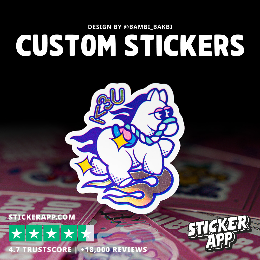 StickerApp Facebook ad
