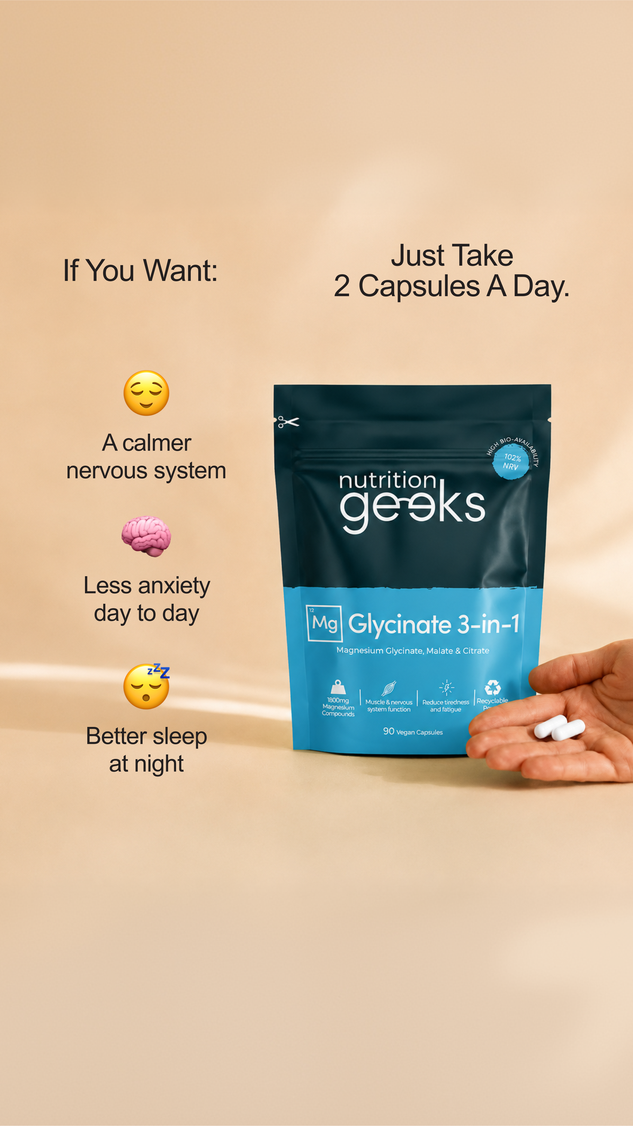 Nutrition Geeks Facebook ad
