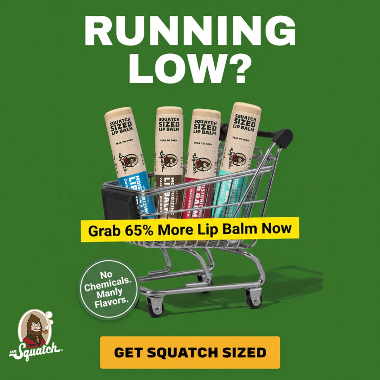 Dr. Squatch Facebook ad