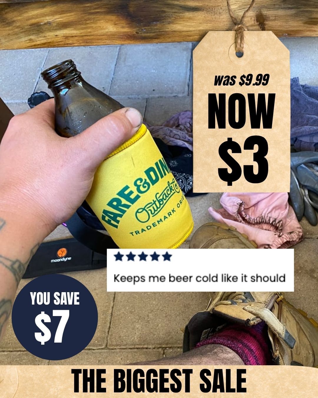 Fare & Dinkum Facebook ad