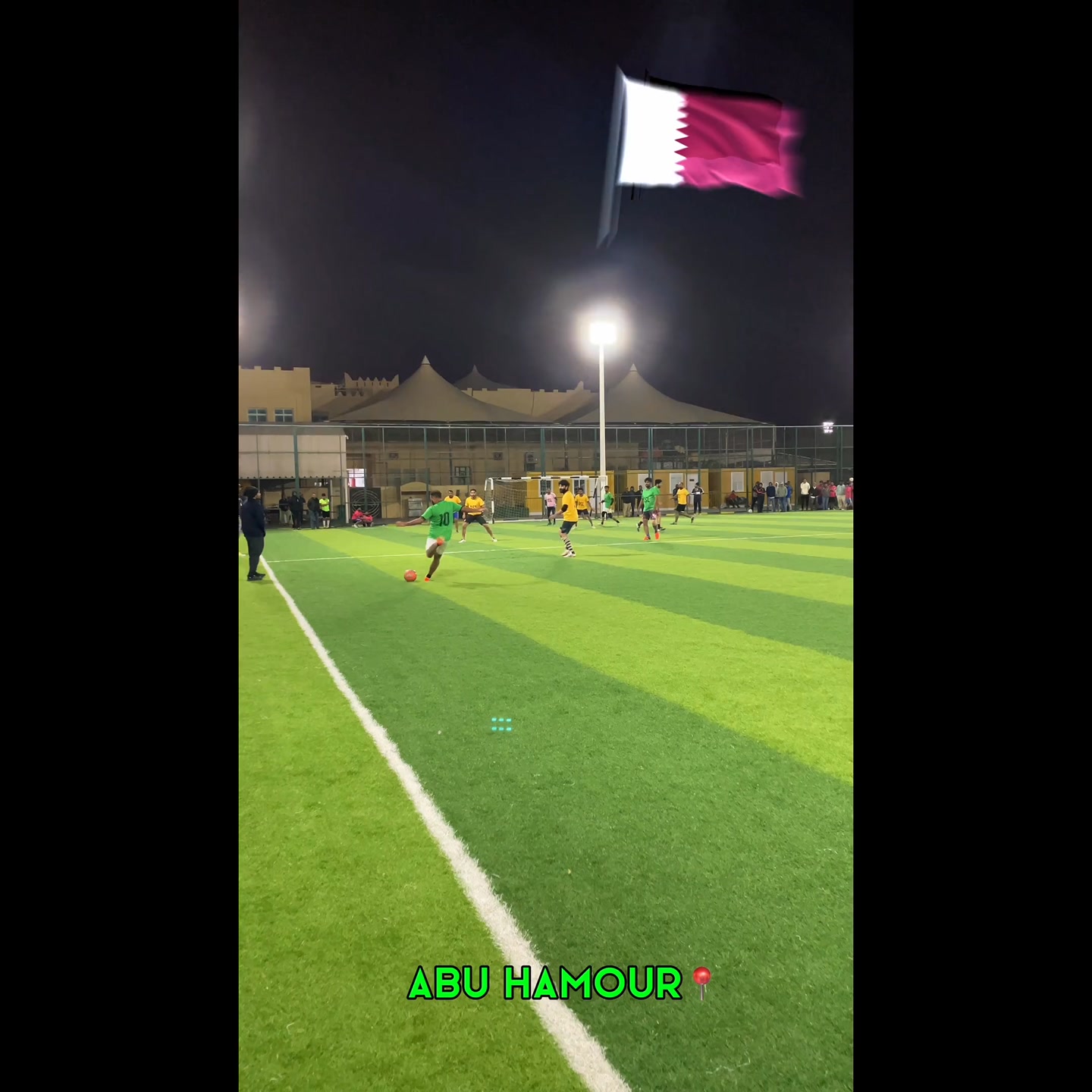 Bookboll.com Facebook ad: Best Football Pitch Prices in Qatar!