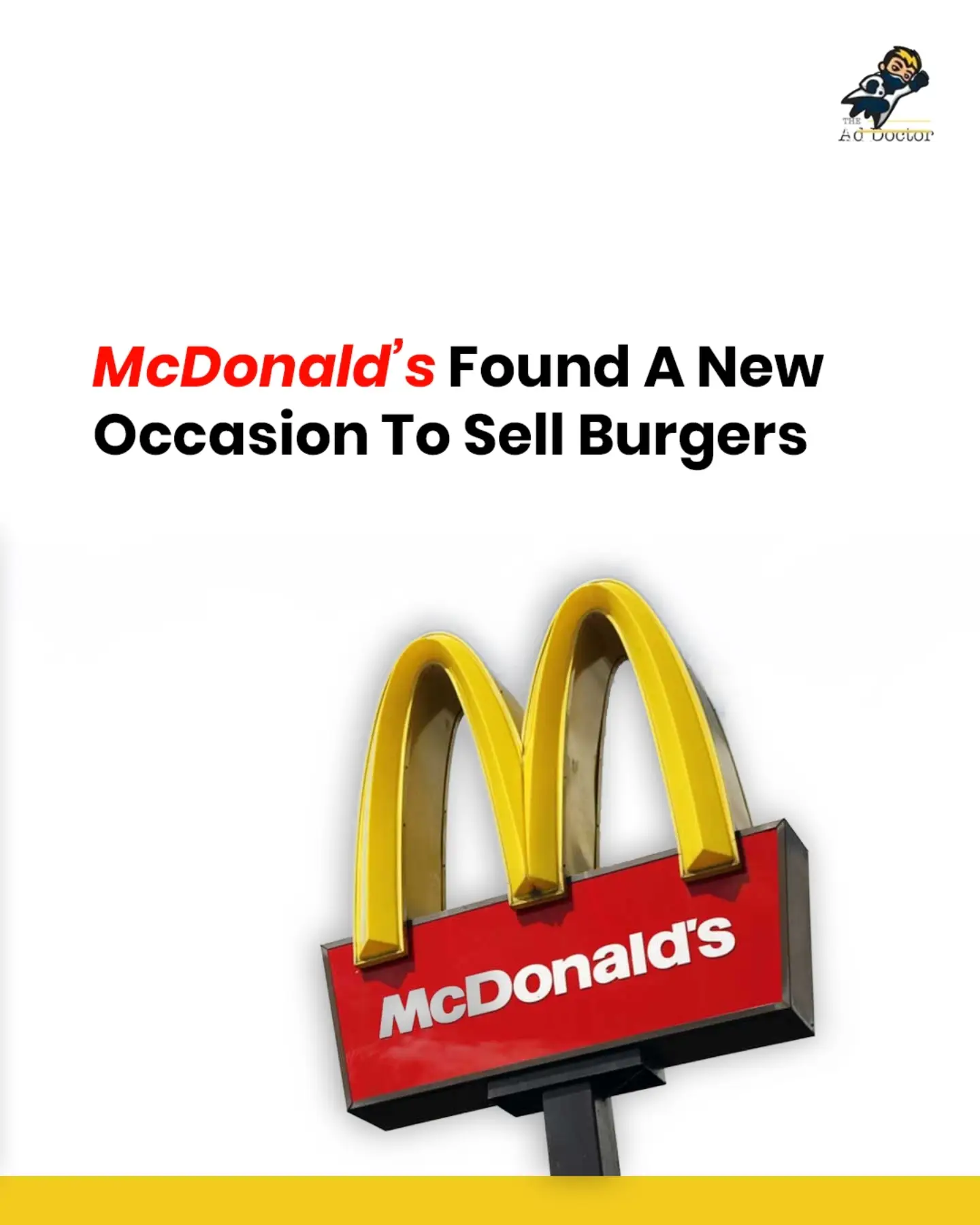 The Ad Doctor Facebook ad