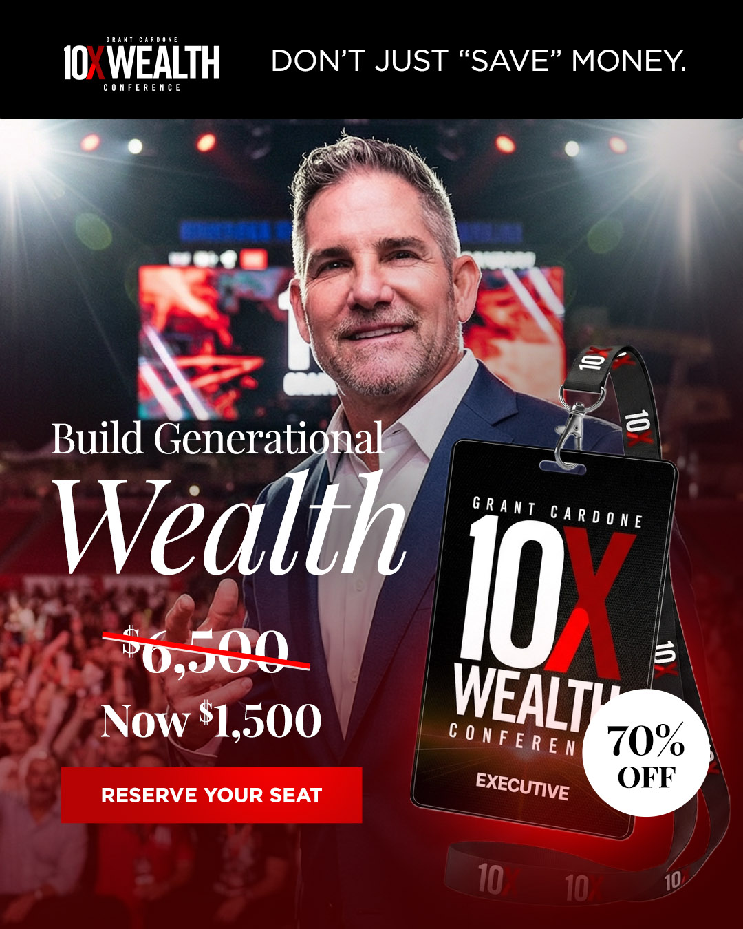 Grant Cardone Facebook ad