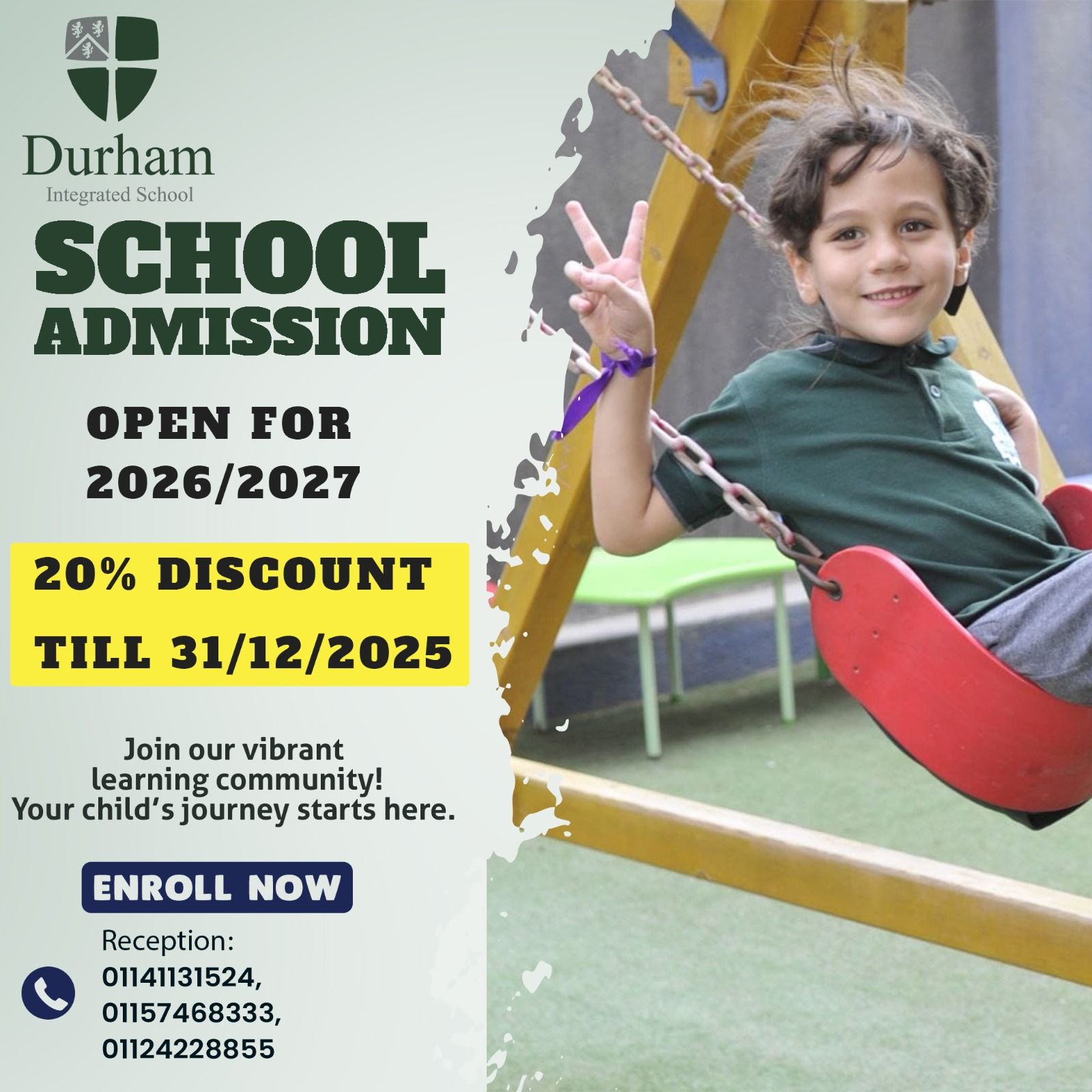 Durham Integrated School "D.I.S" Facebook ad