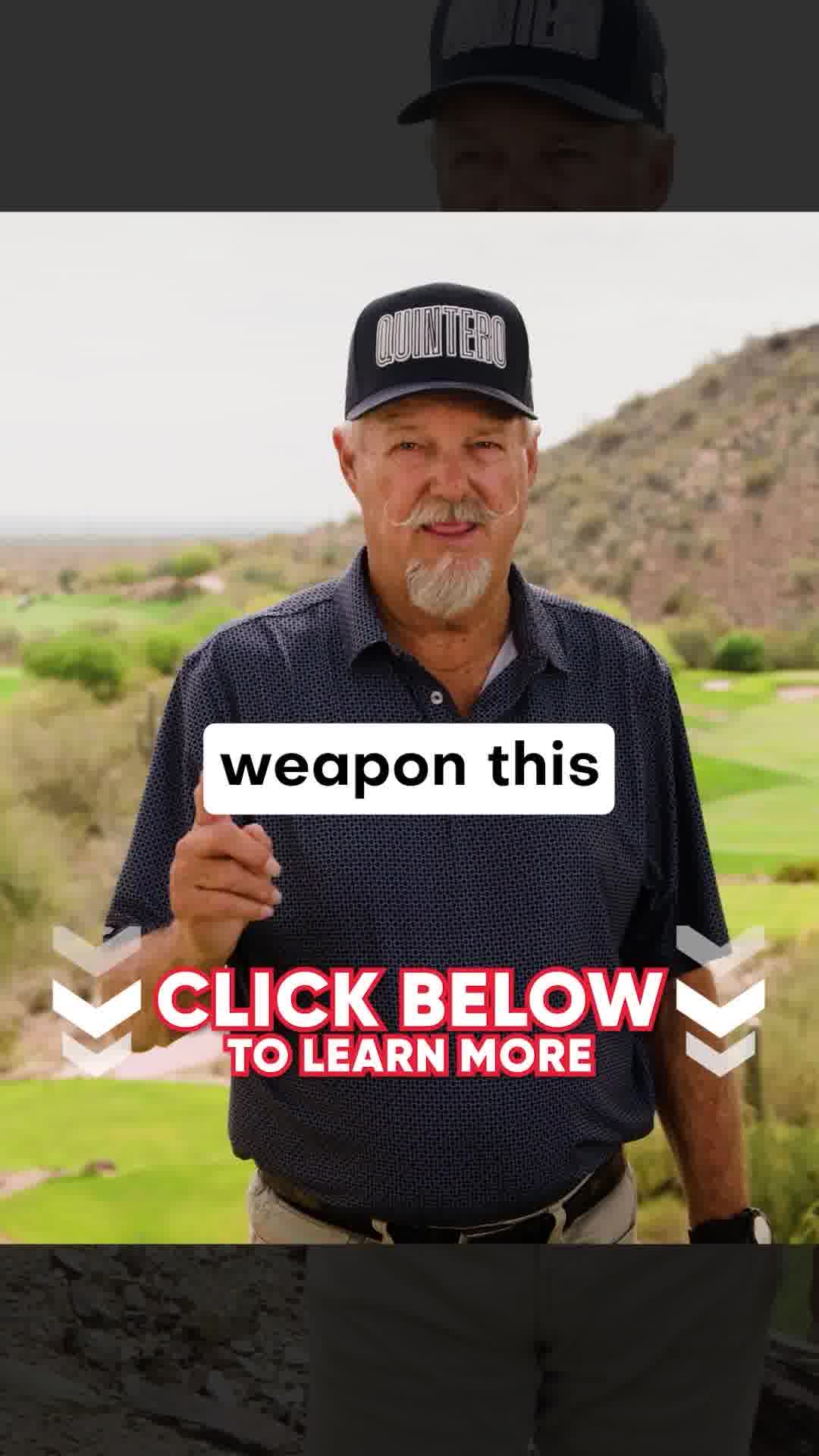 Performance Golf Facebook ad: Voted #1 Approach Club For Seniors