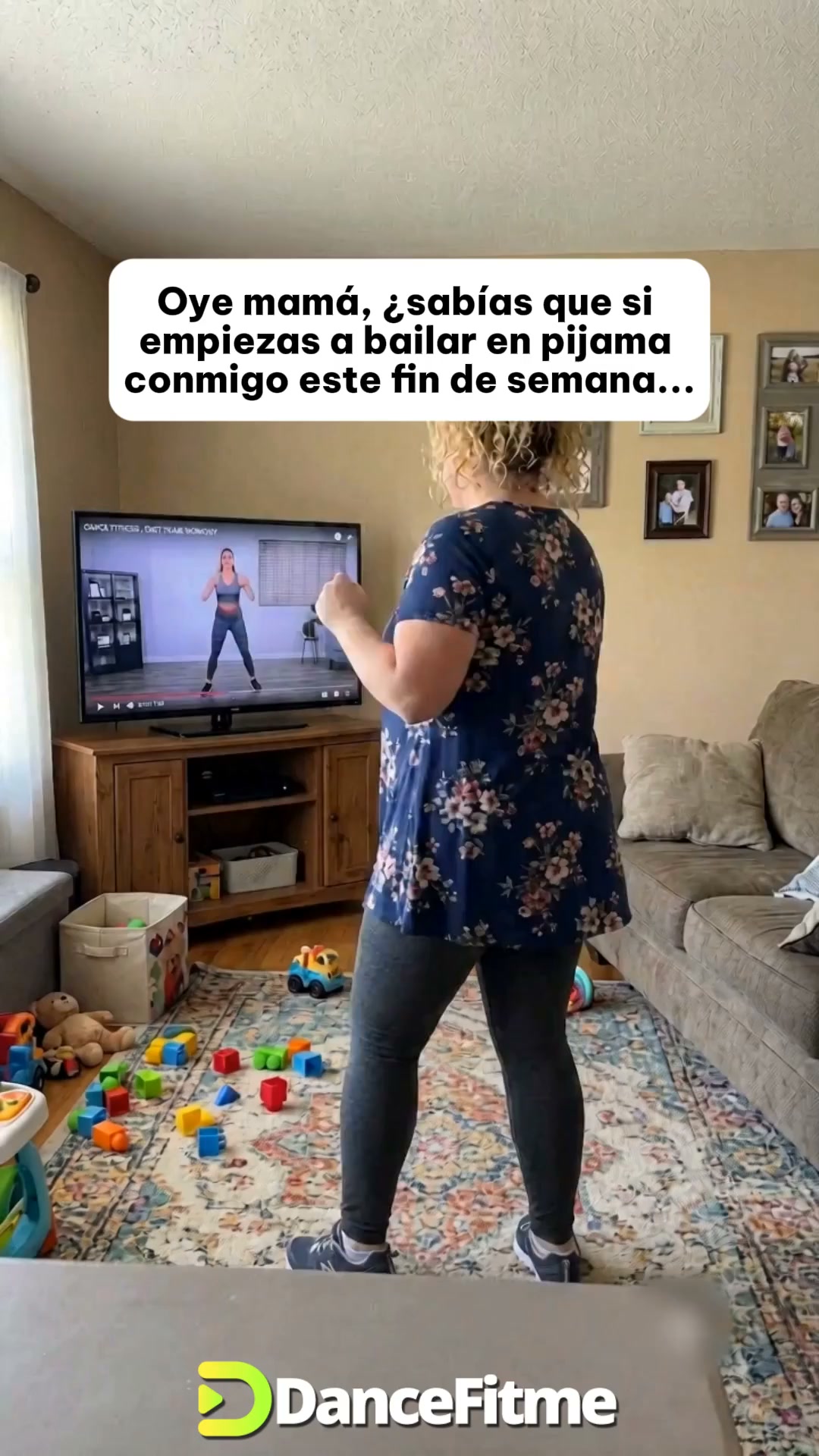 28 day weight loss dance workout Facebook ad: Baila para ponerte en forma