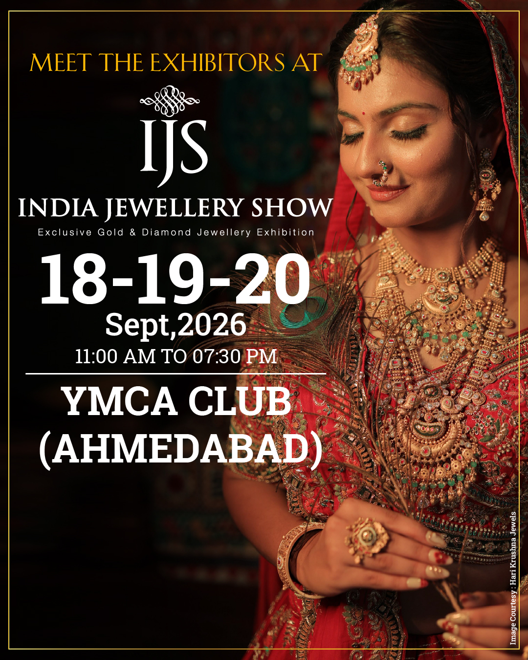 IJS - India Jewellery Show Facebook ad: Where Jewellery Meets Elegance