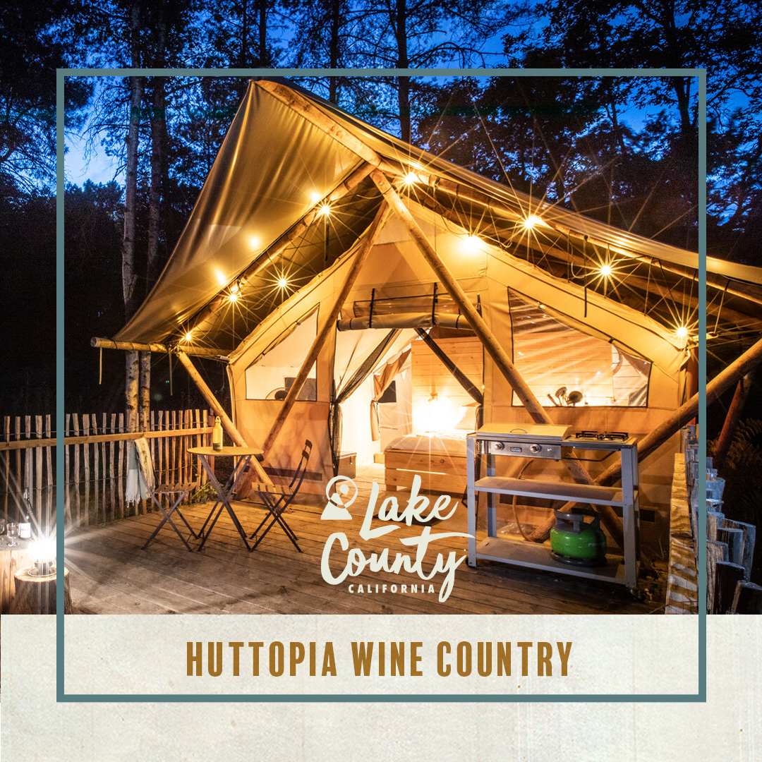 Visit Lake County, California Facebook ad: Fall Off the Radar in Lake County, California.