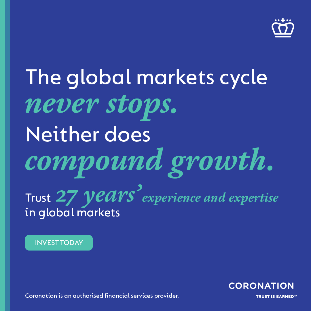 Coronation Fund Managers Facebook ad