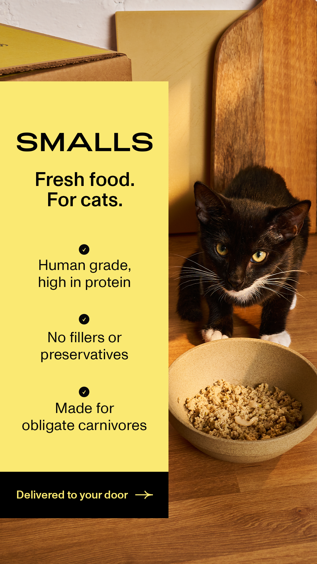 Smalls Facebook ad