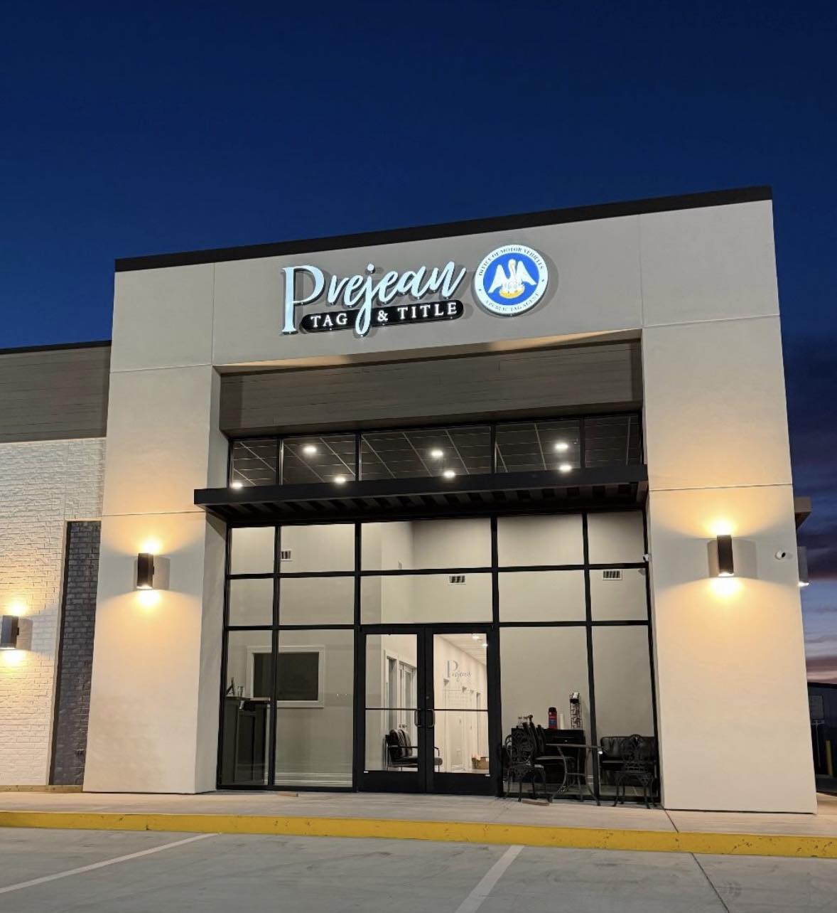 Prejean Tag & Title Company Facebook ad: Running errands today?