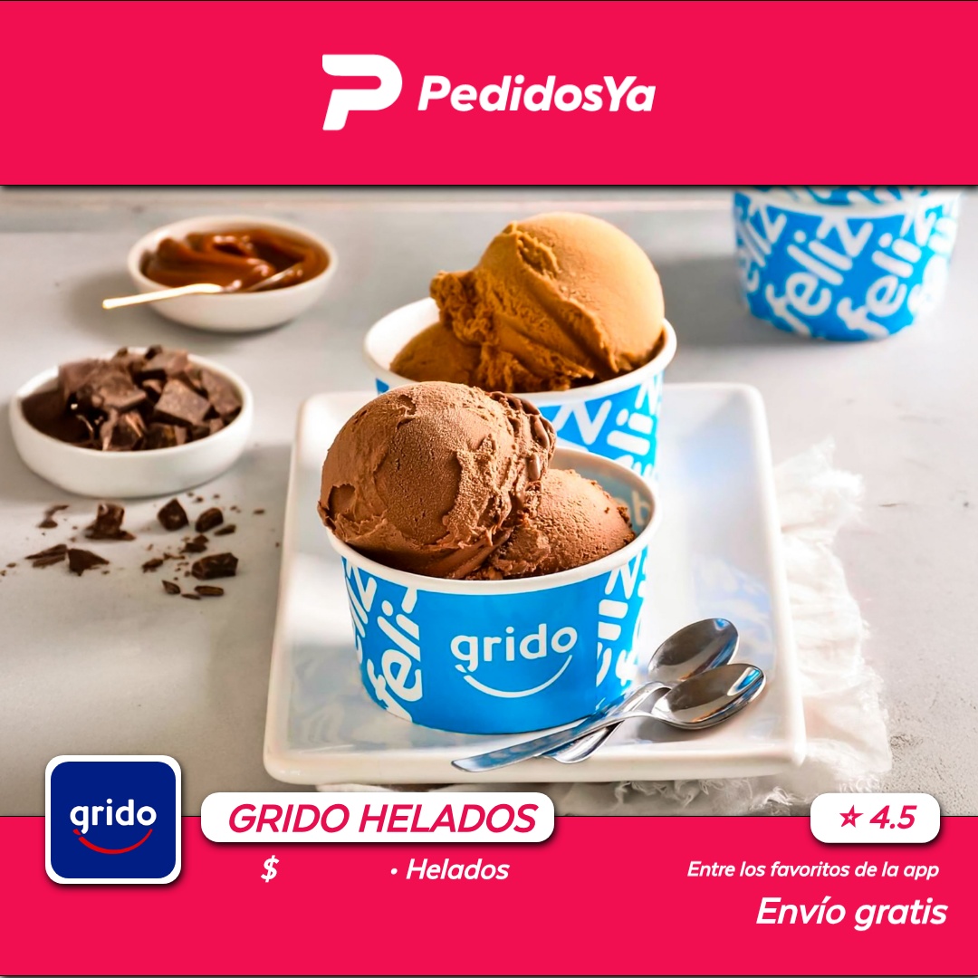 PedidosYa Facebook ad: Pedí lo que quieras