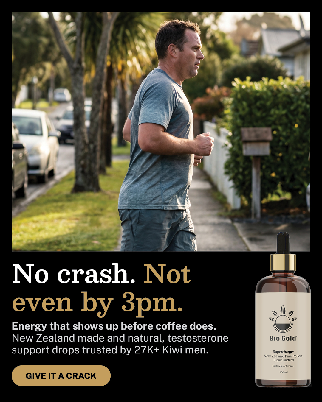 Bio Gold NZ Facebook ad