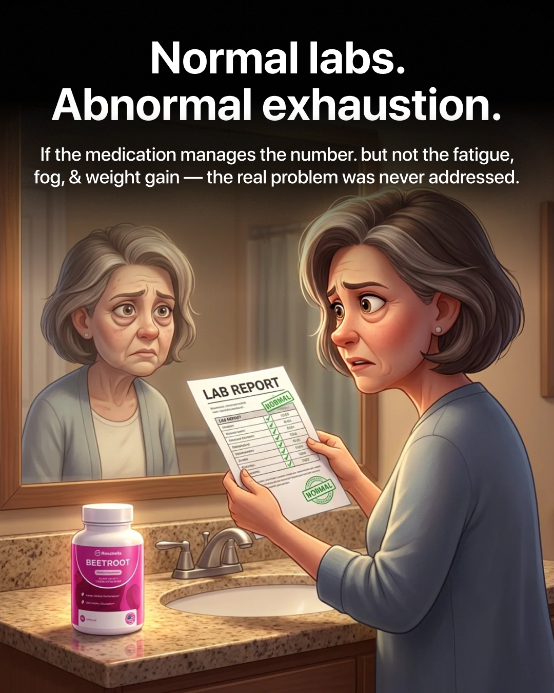 Essential Health Finds Facebook ad