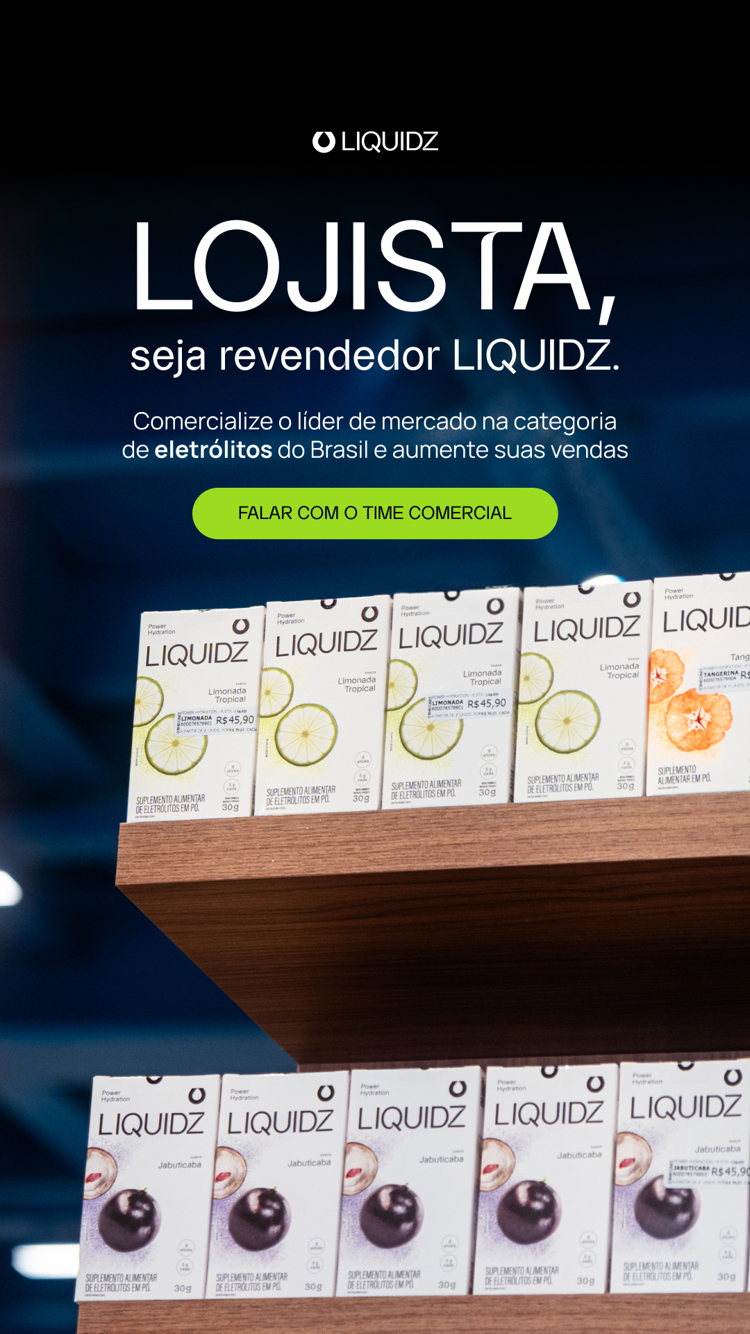 LQDZ Brasil Facebook ad from Aug 12, 2026